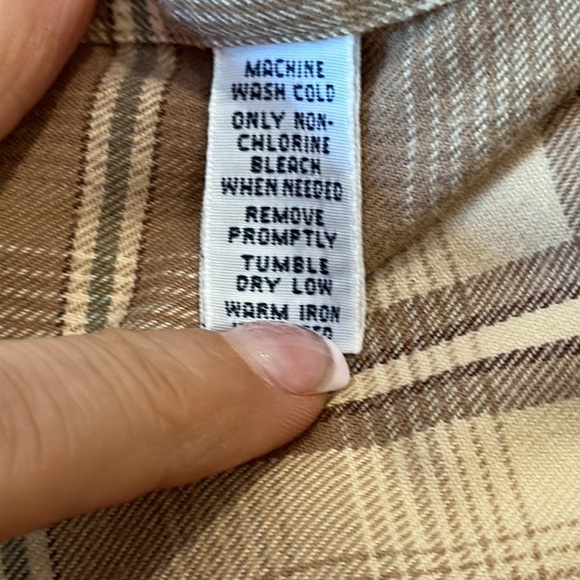 RALPH LAUREN 100 COTTON FLANEL MENS SO SOFT SHIRT SIZE L - Picture 7 of 9